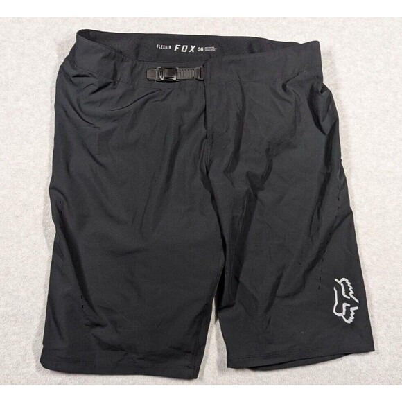 Fox Racing Men Shorts 36x12 Flexair Lite Belted Padded‎ Liner Perforated Cycling - Picture 1 of 15